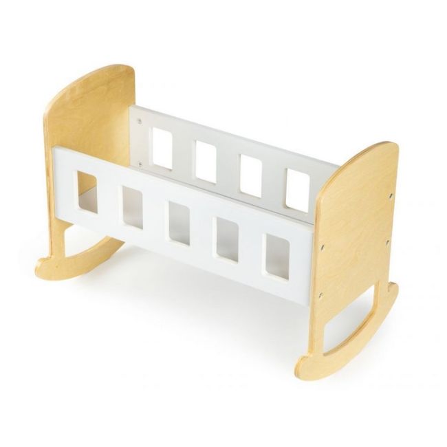 Patut balansoar din lemn pentru papusi ecotoys esc-w-0195 edeediesc-w-0195