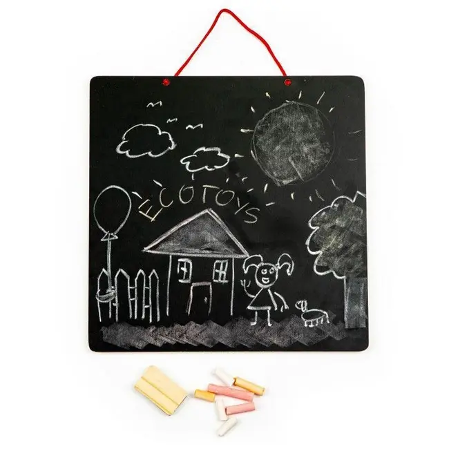 Tabla educationala 3 in 1 cu litere magnetice ecotoys esc-w-018a edeediesc-w-018a