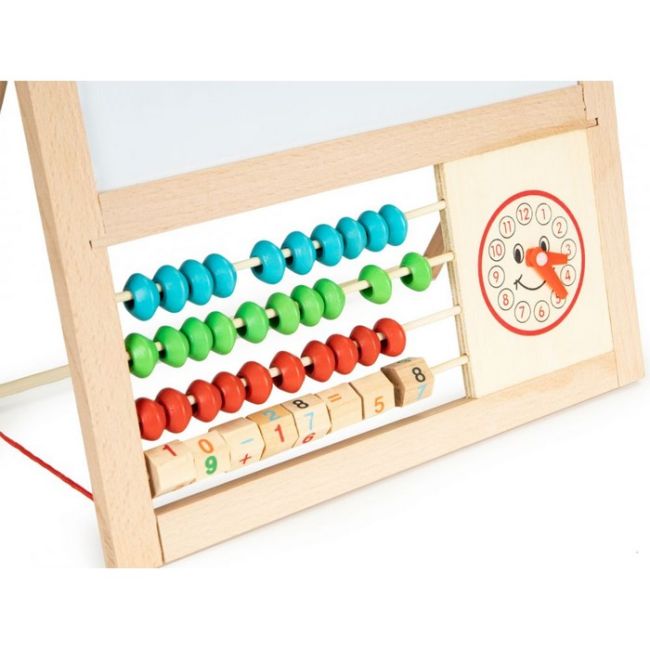 Tabla educationala cu abac si numere ecotoys mb385 edeedimb385