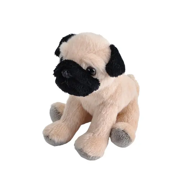 Catel pug - jucarie plus wild republic 13 cm wr25532