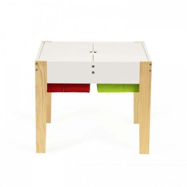 Set de masa cu doua scaune pentru copii ecotoys xkf002 edeedixkf002