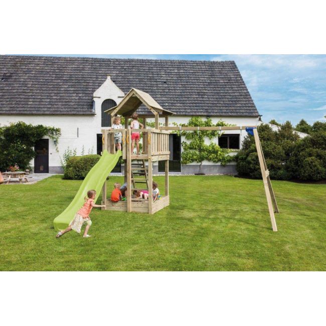Tobogan hdpe tsuri rampa 150 cm lime green kb402.015.013.001