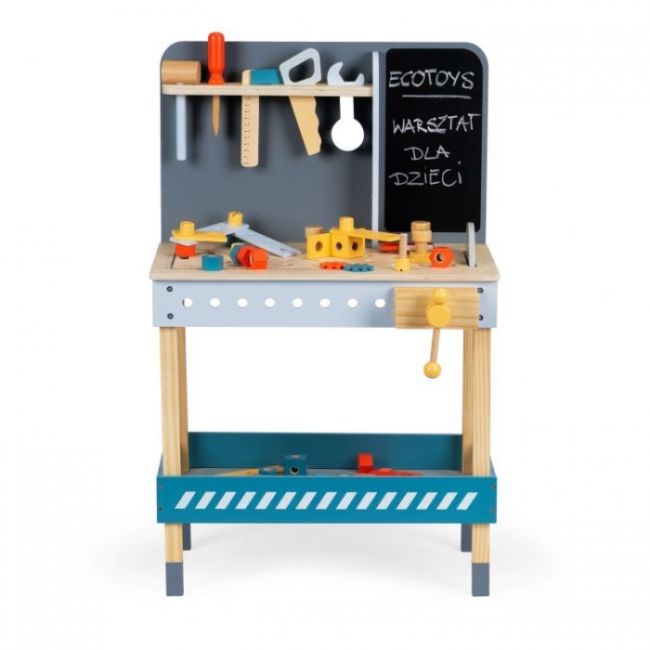 Banc de lucru din lemn ecotoys esc-w-033 edeediesc-w-033