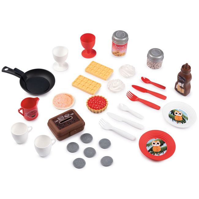 Bucatarie smoby gourmand chalet cu accesorii hubs7600310557