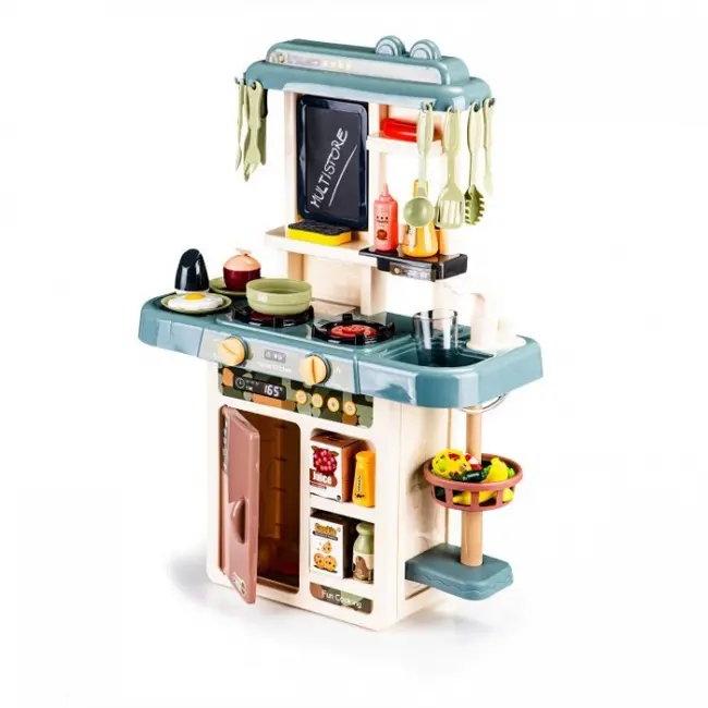 Bucatarie pentru copii cu sunete, led-uri si dispenser de apa ecotoys hc483303 edeedihc483303
