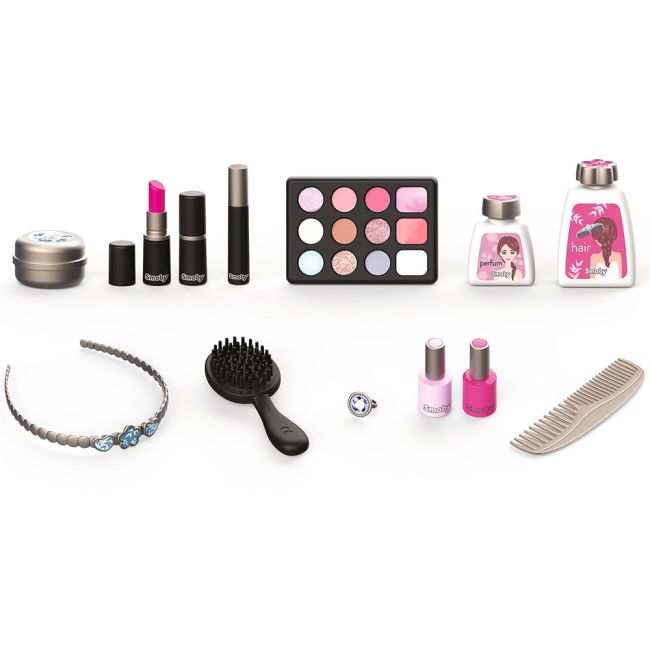 Jucarie smoby gentuta cosmetica my beauty vanity cu accesorii hubs7600320148