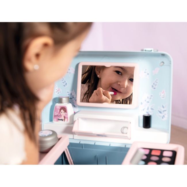 Jucarie smoby gentuta cosmetica my beauty vanity cu accesorii hubs7600320148