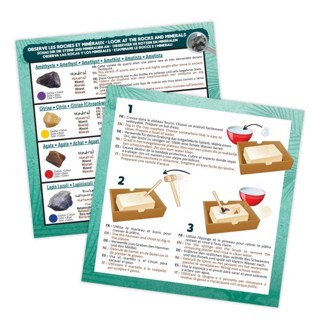 Kit de sapat - roci si minerale bk440