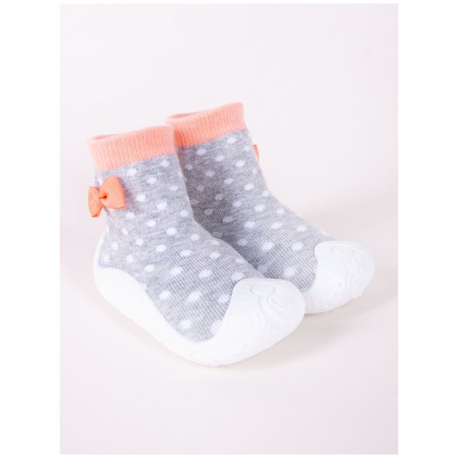 Mocasini pentru copii cu talpa antiderapanta - Dots OB-135