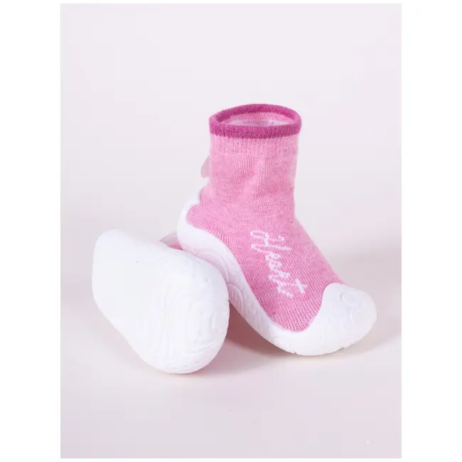 Mocasini pentru copii cu talpa antiderapanta - Inimioara OB-136.Marimea 22