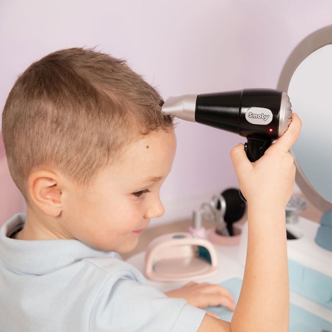 Salon de infrumusetare smoby my beauty center cu accesorii hubs7600320240