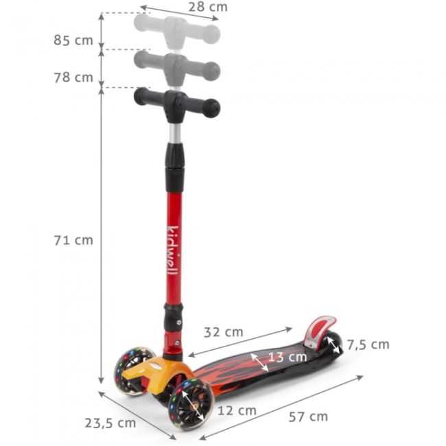 Trotineta kidwell vento - flame edeedihubaven01a1