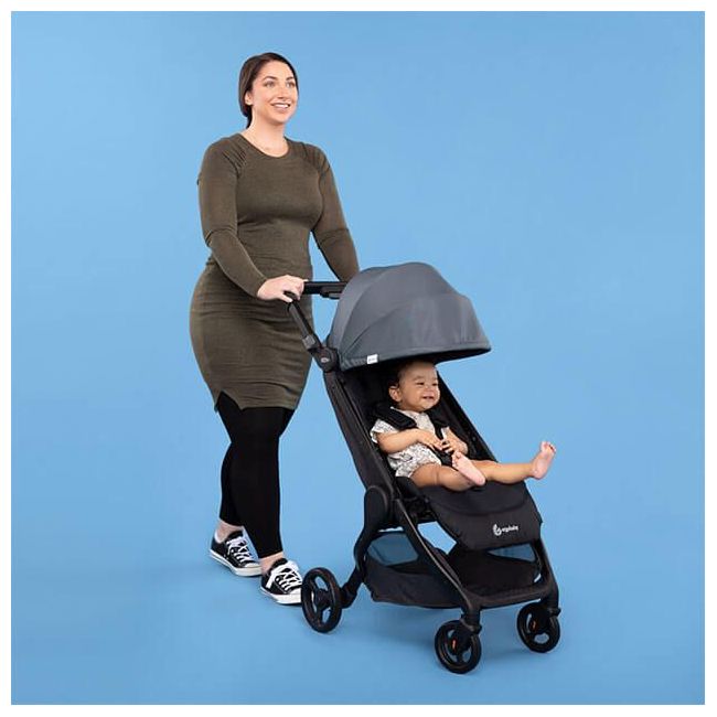 Carucior compact metro+ ergobaby slate grey 0 - 22kg tnametropslt