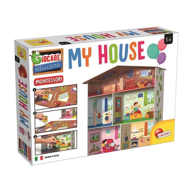Joc montessori maxi - casuta mea