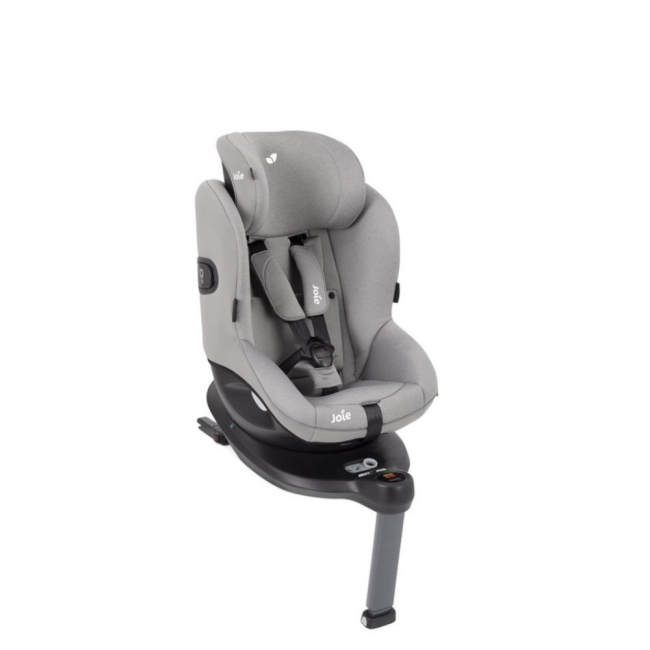 Joie - Scaun auto i-Spin 360° E Gray Flannel, 61 cm - 105 cm BBBC1801LAGFL000