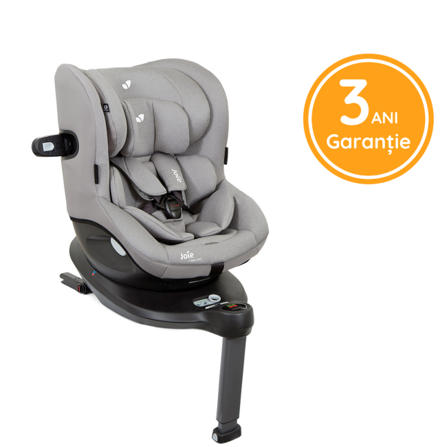 Joie - Scaun auto i-Spin 360° Gray Flannel, nastere - 105 cm BBBC1801KAGFL000
