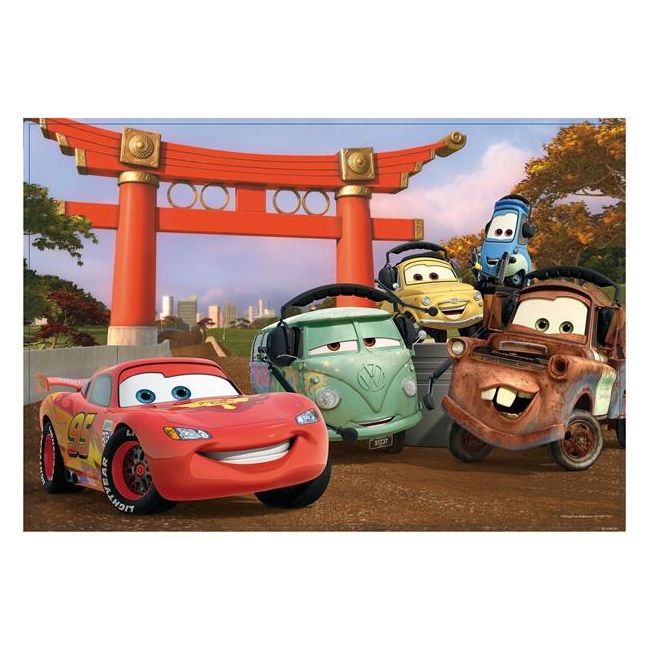 Puzzle de colorat - cars (108 piese)