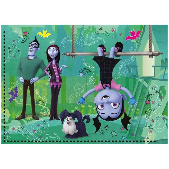 Puzzle de colorat - vampirina (24 piese)