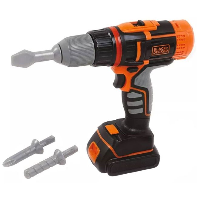 Jucarie smoby bormasina electronica black & decker cu accesorii hubs7600360197