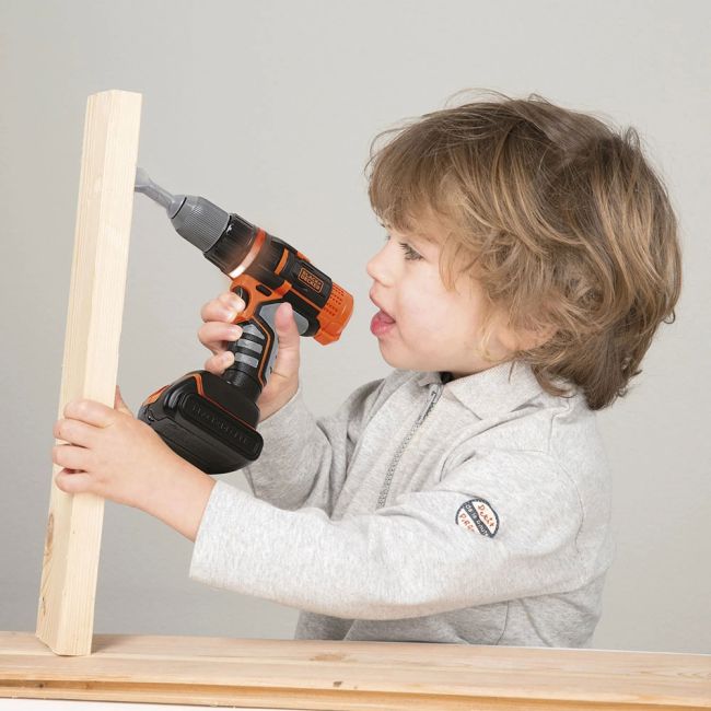 Jucarie smoby bormasina electronica black & decker cu accesorii hubs7600360197
