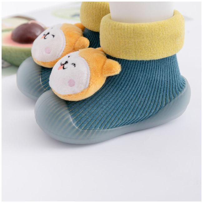 Mocasini cu talpa antiderapanta - Yellow kitty MBDW823-7-MOC4