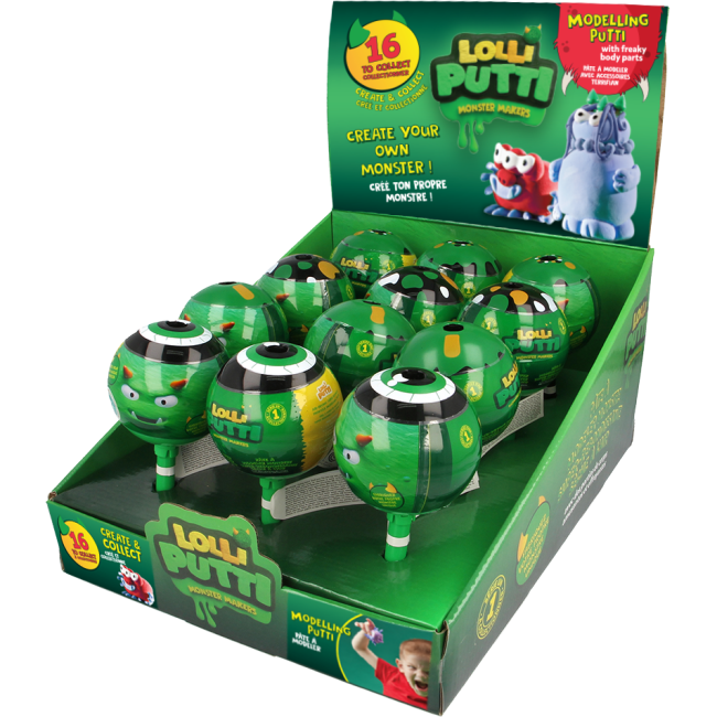 Spuma de modelat LOLLIPUTTI Fabrica de Monstruleti Keycraft KCNV386 BBJKCNV386_Initiala