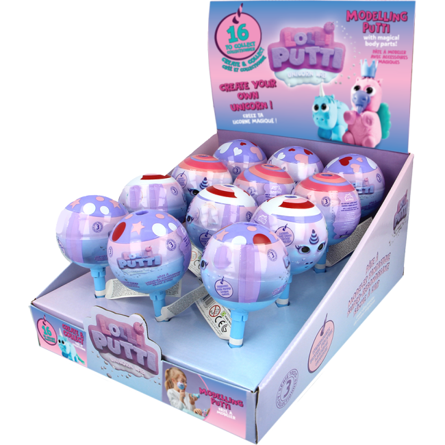 Spuma de modelat LOLLIPUTTI Fabrica de Unicorni Keycraft KCNV387 BBJKCNV387_Initiala