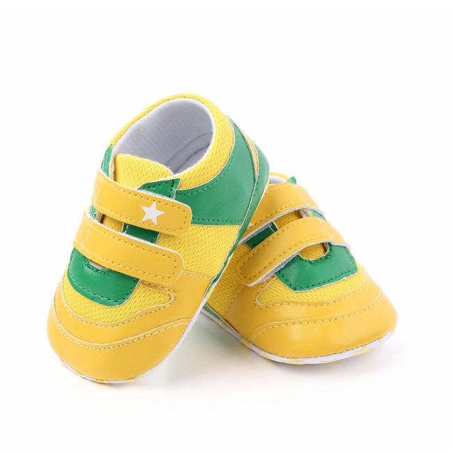 Adidasi galbeni cu verde ADd2457-1-p10