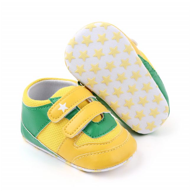 Adidasi galbeni cu verde ADd2457-1-p10