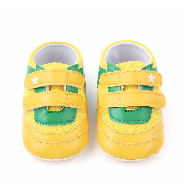 Adidasi galbeni cu verde ADd2457-1-p10