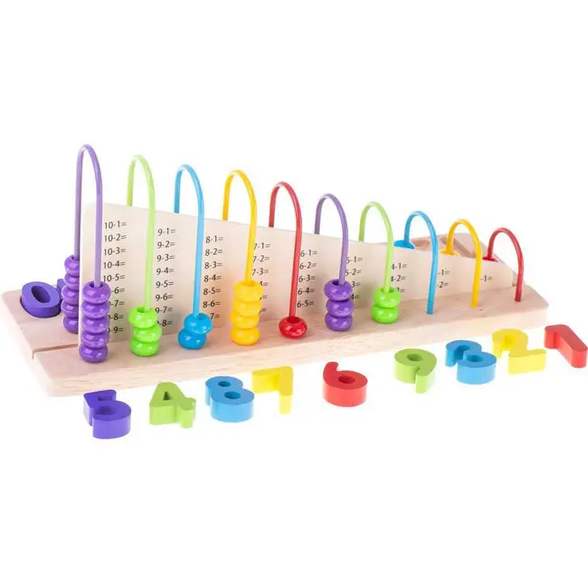 Jucarie educativa lemn - Abac Ikonka IK17736 BBJIK17736_Initiala