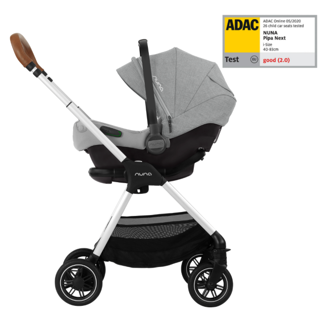 Nuna - Scoica auto i-Size Pipa Next Frost, nastere - 83 cm BBBCS10212FRTGL