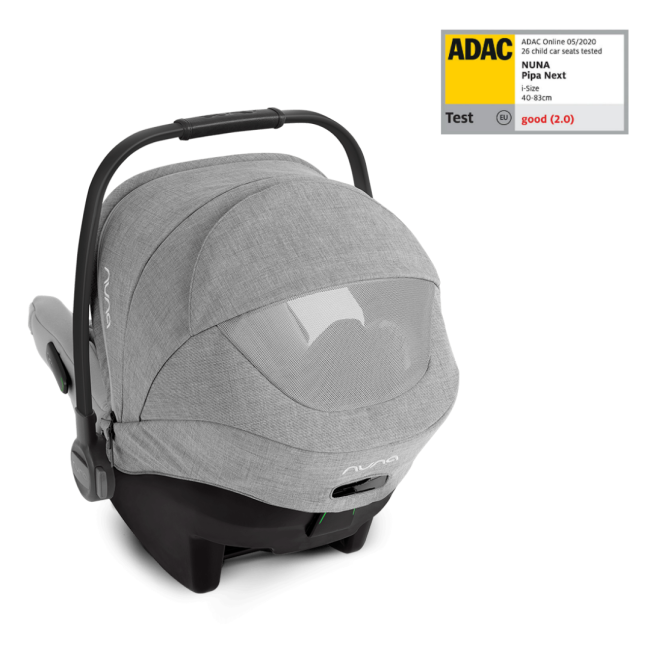 Nuna - Scoica auto i-Size Pipa Next Frost, nastere - 83 cm BBBCS10212FRTGL