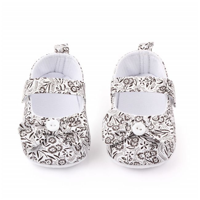 Pantofiori albi cu floricele negre ADd2424-3-p01