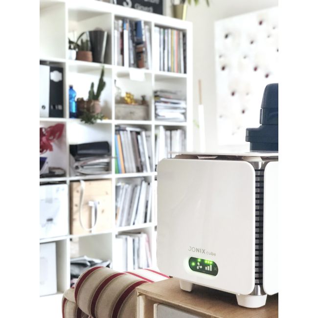Purificator de aer Jonix Cube cu Plasma Rece - distruge 99,9999% din virusul Covid-19 in 30 min - ALB