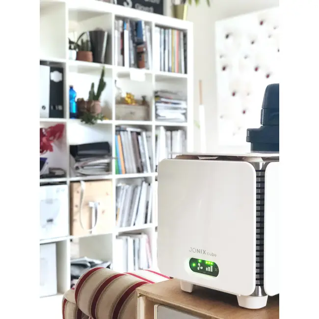 Purificator de aer Jonix Cube cu Plasma Rece - distruge 99,9999% din virusul Covid-19 in 30 min - NEGRU