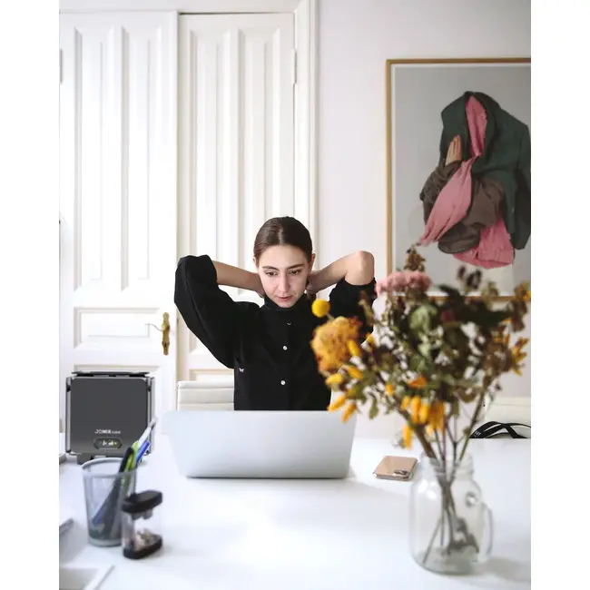 Purificator de aer Jonix Cube cu Plasma Rece - distruge 99,9999% din virusul Covid-19 in 30 min - NEGRU