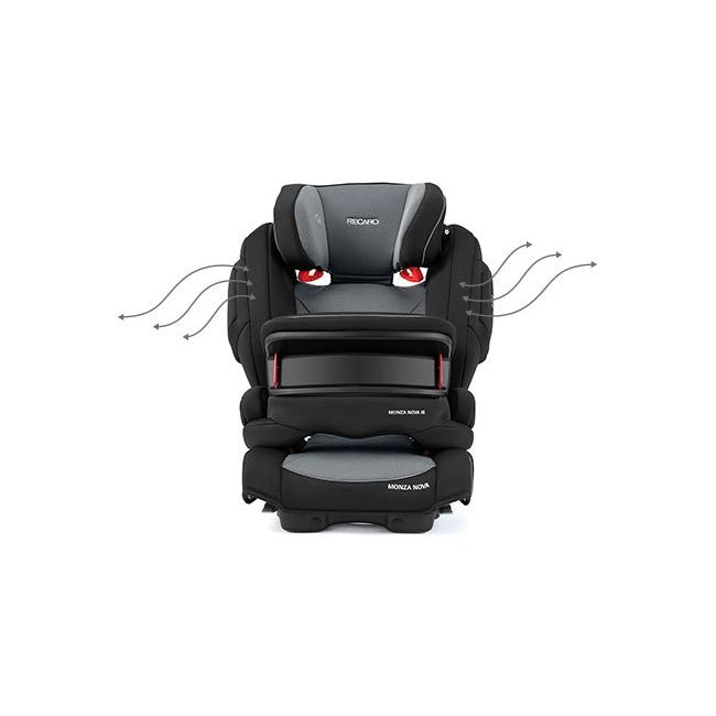 Scaun auto copii cu isofix monza nova is prime silent grey resigilat tna88008310050_resigilat