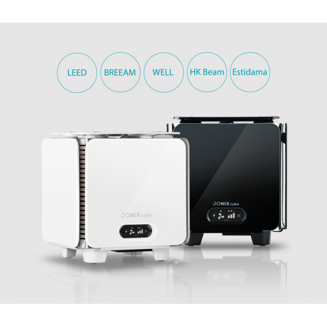 Purificator de aer Jonix Cube cu Plasma Rece - distruge 99,9999% din virusul Covid-19 in 30 min - ALB