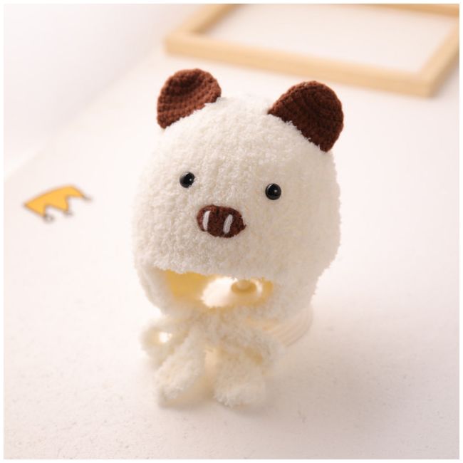 Caciulita pentru bebelusi - Teddy MBWHT105-sa8