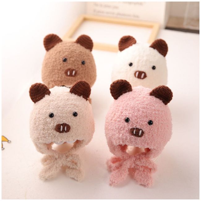 Caciulita pentru bebelusi - Teddy MBWHT105-sa8