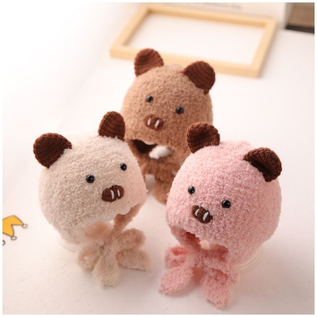 Caciulita pentru bebelusi - Teddy MBWHT105-sa8