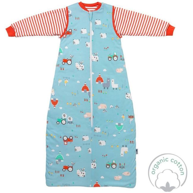 Sac de dormit cu maneca lunga detasabila Farmyard 150 cm 2.5 Tog BBXEU975-25LS