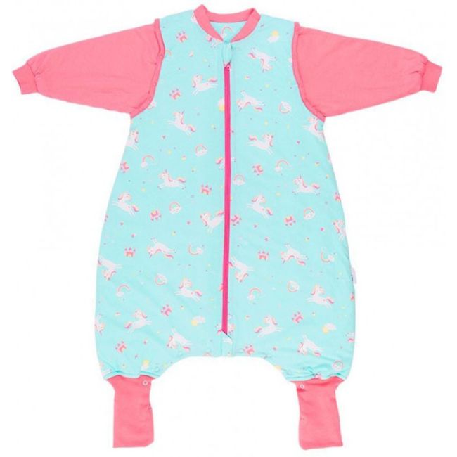 Sac de dormit cu picioruse si maneca lunga detasabila Unicorn 80 cm + manseta 3.5 Tog BBXEU631-35FSN