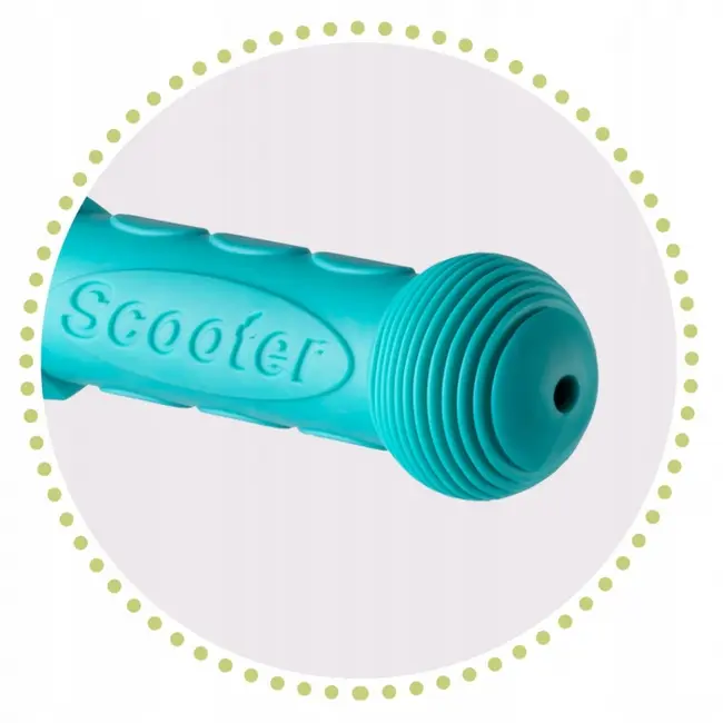 Trotineta cu roti cu led ricokids loco 765103 - turcoaz edeedi765103