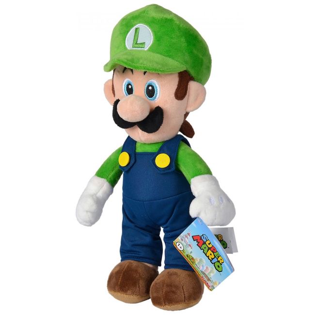 Jucarie de plus simba super mario, luigi 30 cm hubs109231011
