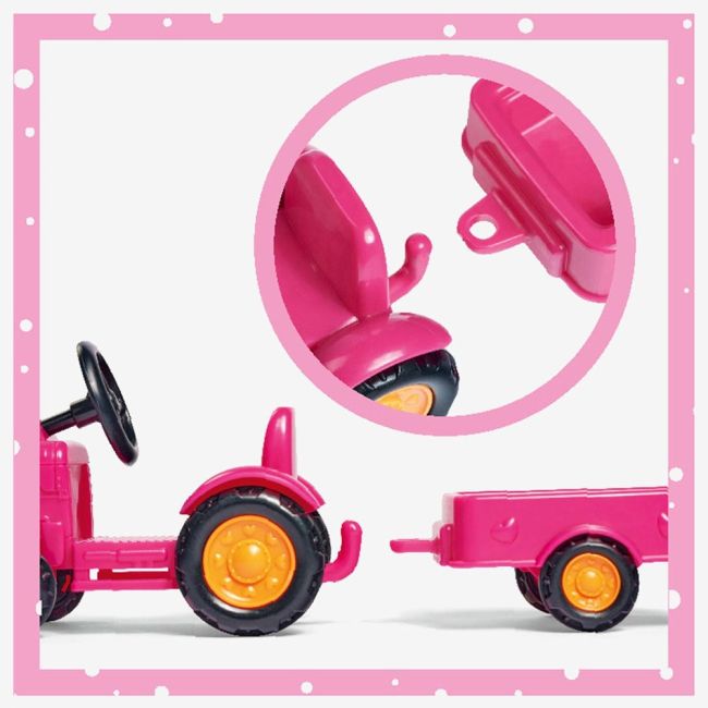 Set simba papusa evi love 12 cm, tractor cu remorca si accesorii hubs105733518