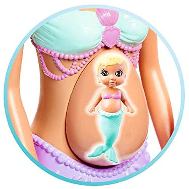 Set simba steffi love mermaid family papusa steffy 29 cm, papusa kevin 29 cm si accesorii hubs105733524