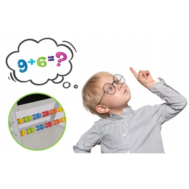 Tabla educationala cu doua fete si accesorii ricokids rk-800, 101 x 54 x 55 cm, gri edeedi780000