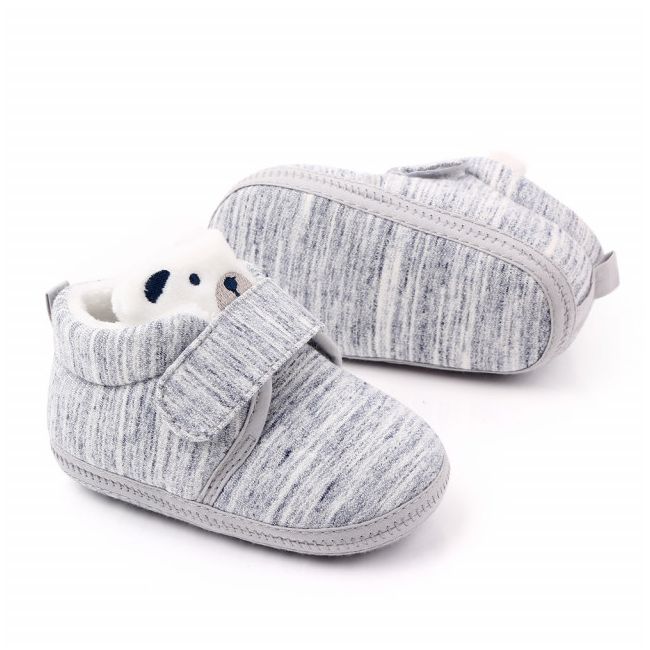 Botosei pentru bebelusi - Grey teddy (Marime Disponibila: 6-9 luni (Marimea 19 incaltaminte)) MBd2321-2-p24